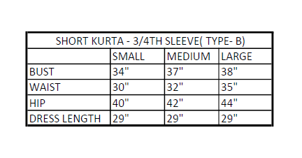 Black & White Stripes Ikat Short Kurta