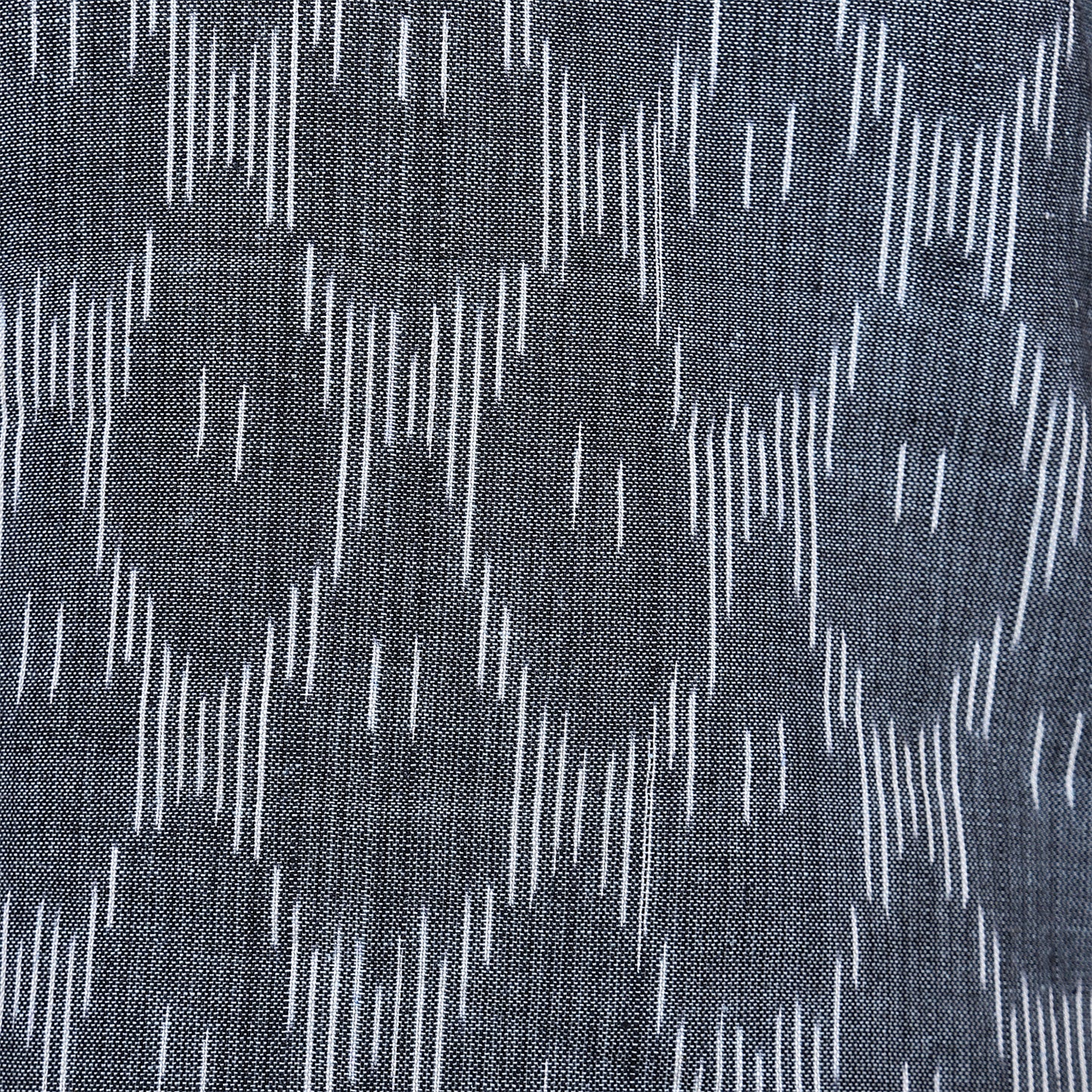 Grey & White Ikat Short Kurta